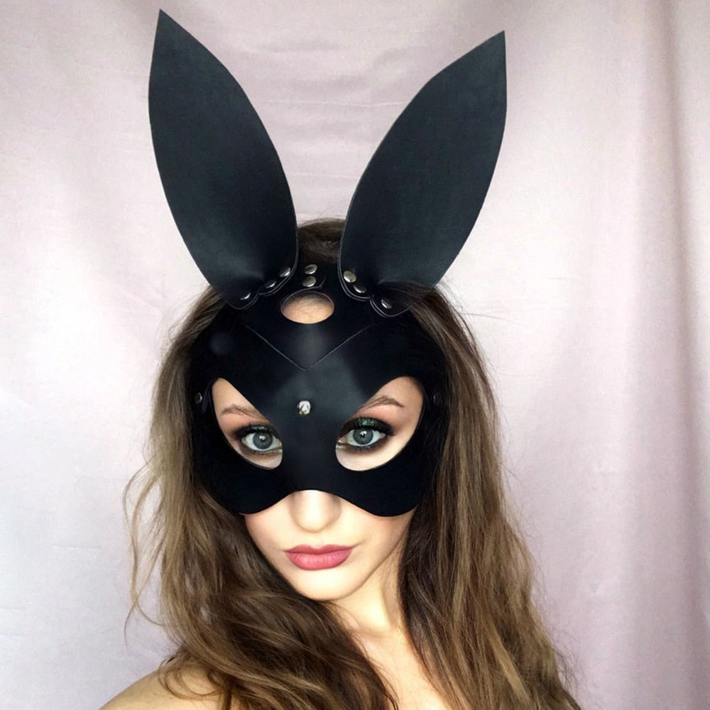 Cosplay Mask For Anime Cosplay Anime BDSM Halloween Masks Harness Punk Fetish Steampunk Masquerade Carnival Party Cosplay Anime