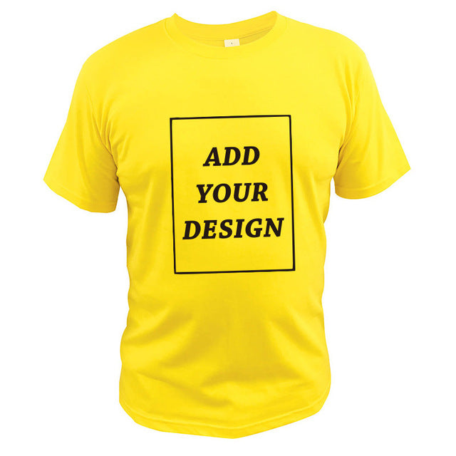 Fashionable Leisure Sports Fitness Cotton Custom T-shirt