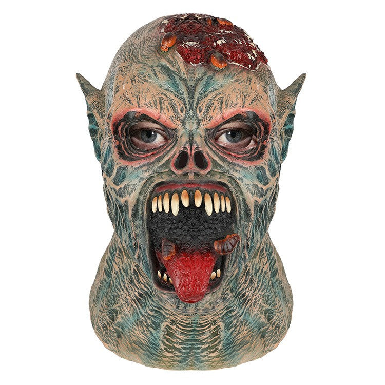 Halloween Horror Biochemical Zombie Carrion Latex Headgear Adult