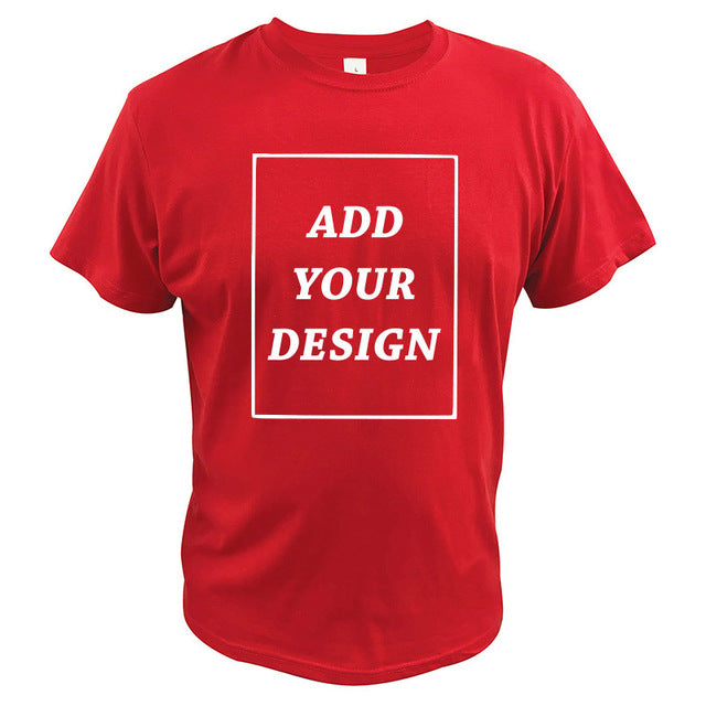 Fashionable Leisure Sports Fitness Cotton Custom T-shirt