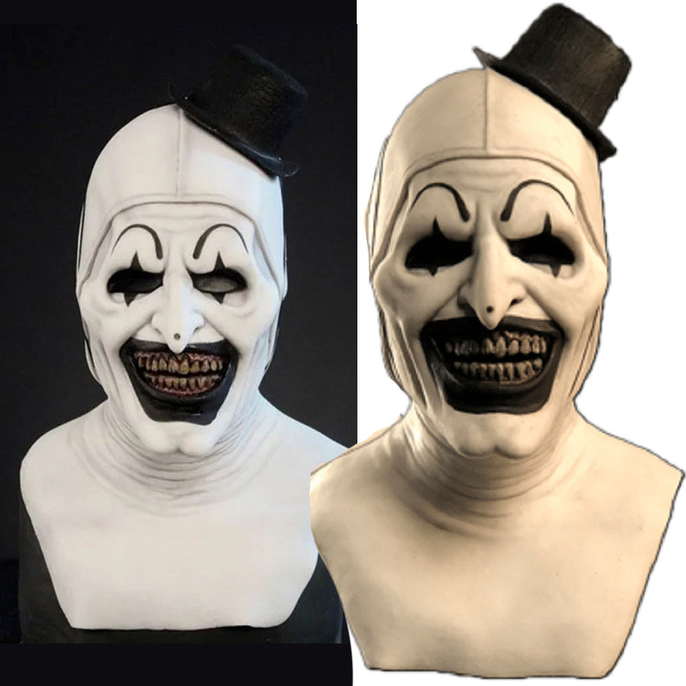 Halloween Horror Mask Makeup Ball Props Latex Headgear