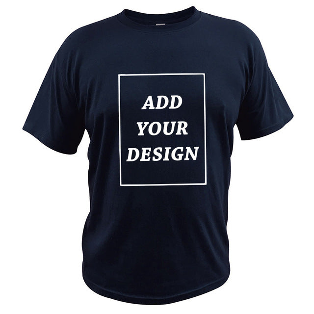 Fashionable Leisure Sports Fitness Cotton Custom T-shirt