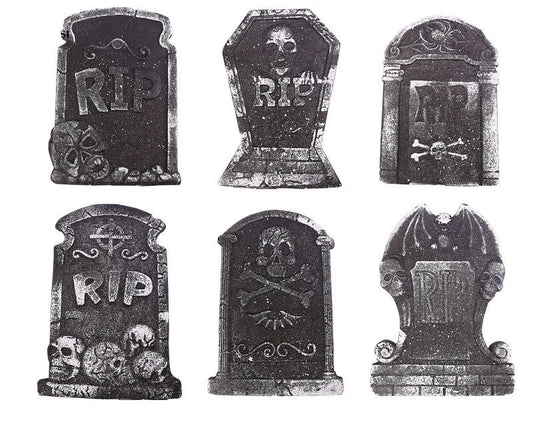 Halloween Decoration Environmentally Friendly Horror Atmosphere Skull Foam Tombstone