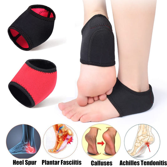 Fascitis Plantar Heel Protector Socks for Achilles Tendonitis Calluses Heel Spurs Cracked Pain Relief Cushion Foot Heel Pads