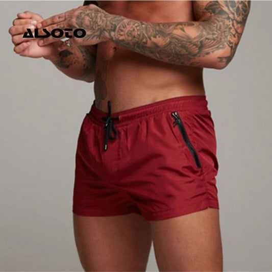 2023 New Mens Swimsuit Sexy Swimwear Men Swimming Shorts Men Briefs Beach Shorts Sports Suits Surf Board Shorts Men Swim Trunks