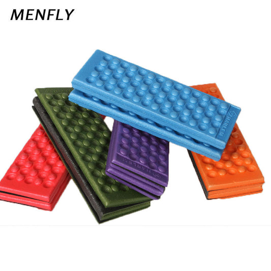 MENFLY Picnic Camping Mat Beach Moisture-Proof Foldable XPE Cushion Hiking  Portable Small Mats Egg Trough Waterproof Pad