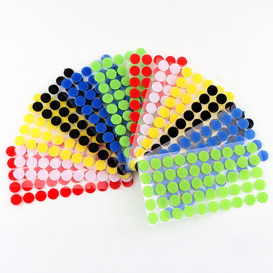 Adhesive Self Adhesive Fastener Tape Hooks and Loops Dot Sticker Tape Nylon Home Klitterband Glue