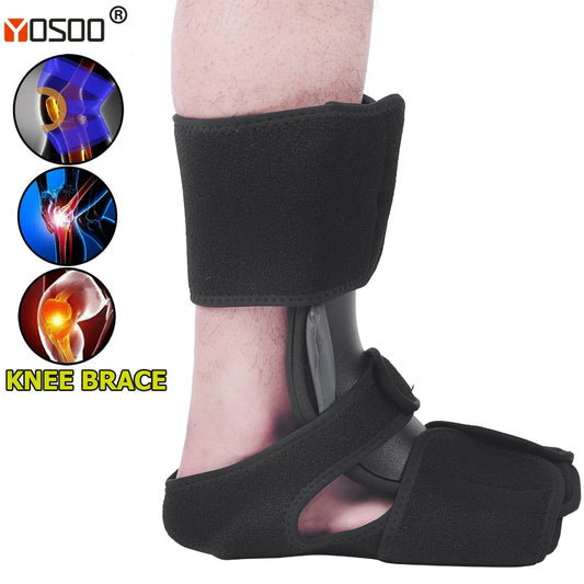 Ankle Brace Foot Orthotic Splint Night Foot Drop Orthotic Aluminum Splint Brace Plantar Fascitis Fixed Support Ankle Pain Relief