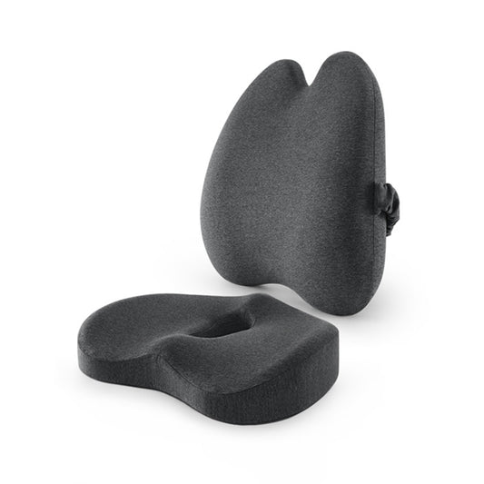 Memory Foam Lumbar Cushion Orthopedic Pillow Office Chair Cushion Support Waist Back Pillow Sets Car Seat Cushion Hips Massager