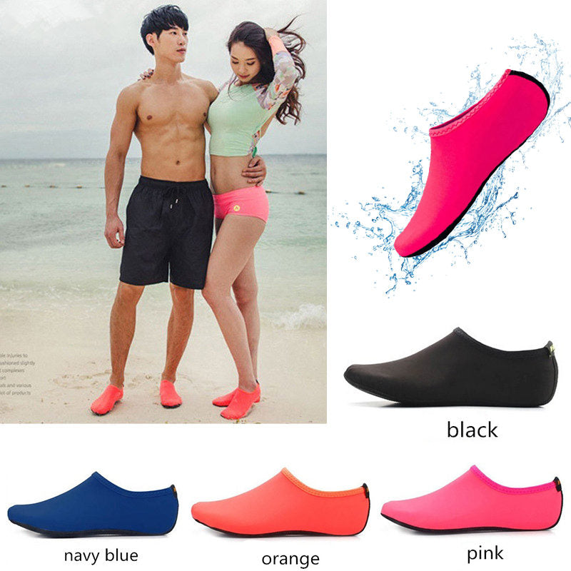 Water Shoes Men Women Swimming Socks Printing Color Summer  Beach Sneakers Seaside Sneaker Socks Slippers for Men Women