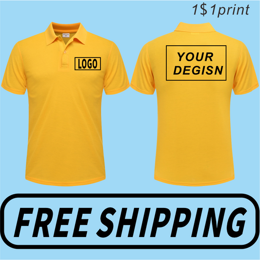 2023 Summer Cheap Casual Short-sleeved Polo Suit Personal Company Group LOGO Custom POLO Shirt Cotton Men and Women Custom