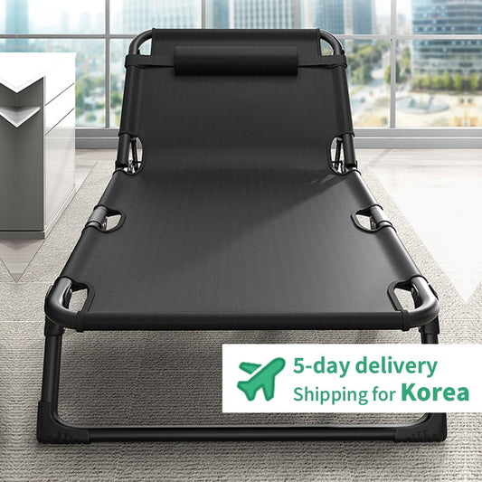 Folding Bed Multifunctional Portable UltraLight Outdoor Camping Bed Reclining Chair Self Driving Trip Household Folding Bed