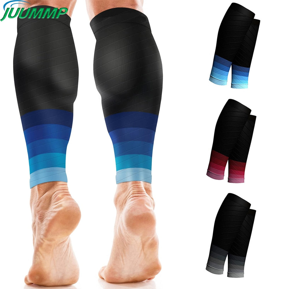 1Pair Calf Compression Sleeves Running Leg Compression Sleeve 20-30mmHg Compression Socks for Shin Splint For Men Women